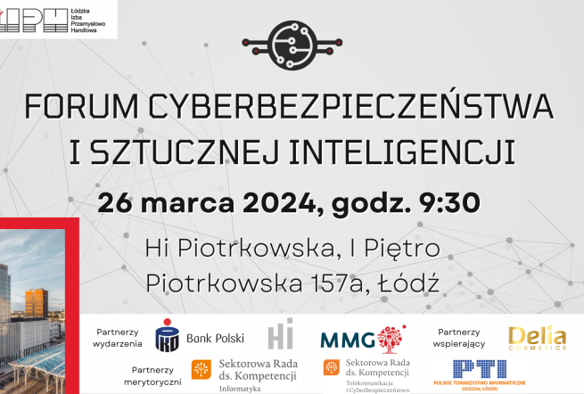 Zaproszenie na Forum Cyberbezpieczeństwa i Sztucznej Inteligencji!